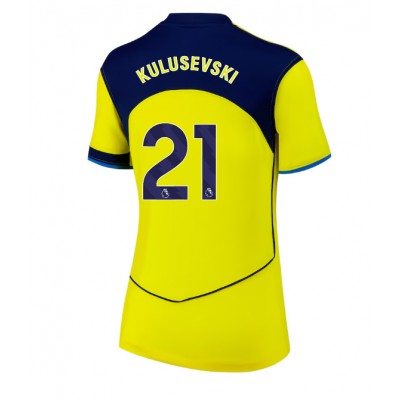 Tottenham Hotspur Dejan Kulusevski #21 3rd trikot Frauen 2025-26 Kurzarm Tottenham Hotspur Dejan Kulusevski #21 3rd trikot Frauen 2025-26 Kurzarm